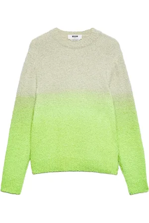 Msgm Trøje i frotté med degradé-effekt