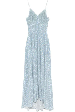 ERMANNO SCERVINO Lang kjole med blomstertryk