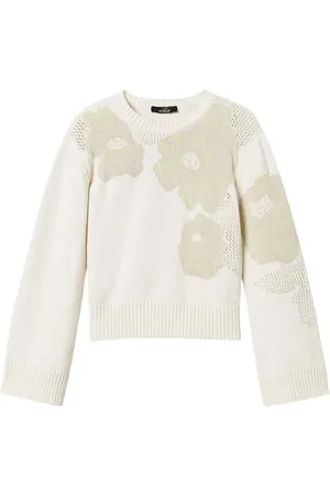 Twin-Set Trøje i rose-jacquard
