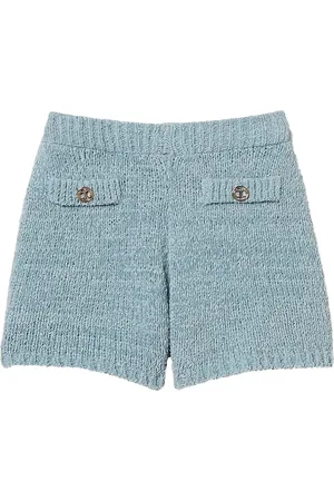Twin-Set Oval T shorts med knapdetalje