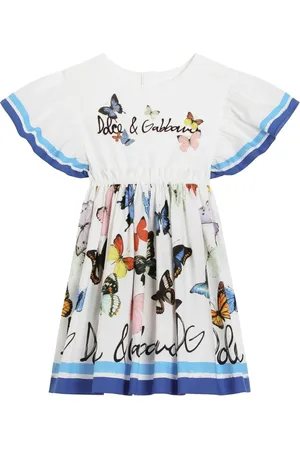 Dolce & Gabbana Kjole med sommerfugletryk