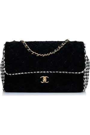 CHANEL 1994-1996 skuldertaske med CC-kæde