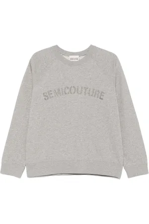 SEMICOUTURE Sweatshirt med logotryk