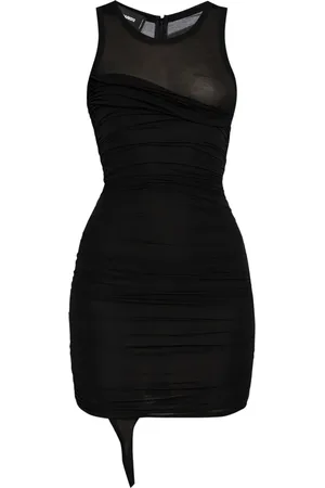 Dsquared2 Kort draperet kjole