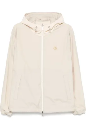 Moncler Vendbar fleece-jakke med hætte