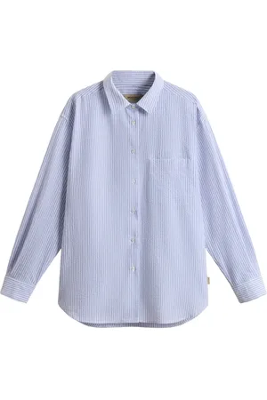 Woolrich Bomuldsskjorte i seersucker