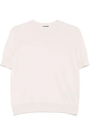 Jil Sander Finstrikket T-shirt