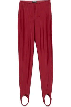 MUGLER Leggings med bånd under foden