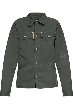 Dsquared2 Skjorte med slitageeffekt