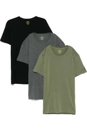 Ralph Lauren T-shirts med logotryk, 3-pak
