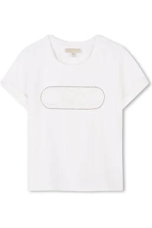 Michael Kors T-shirt med logobroderi