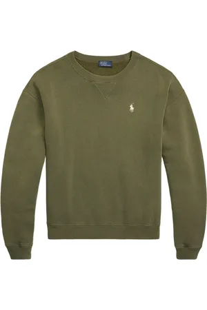 Ralph Lauren Sweatshirt i fleece med rund hals