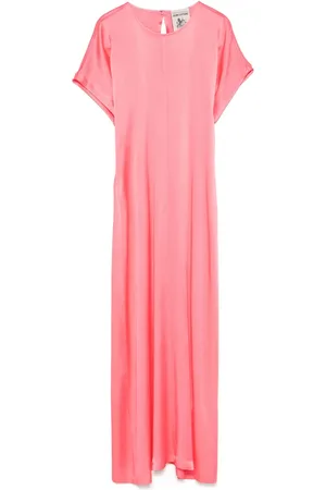 SEMICOUTURE Lang kjole i satin