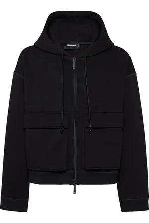 Dsquared2 Icon hættetrøje med lynlås