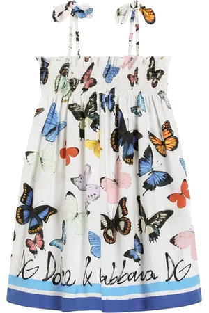 Dolce & Gabbana Kjole med sommerfugletryk