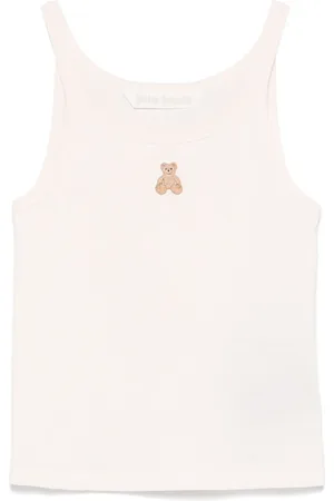 Palm Angels Mini tanktop med bamsetryk