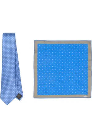 BRIONI Silkeslips i mønstret jacquard