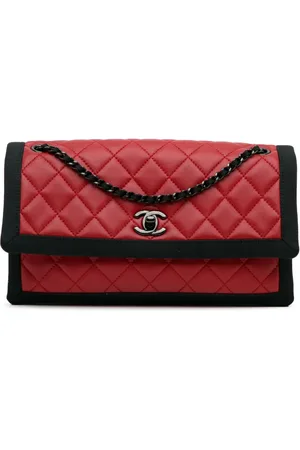 CHANEL 2015-2016 skuldertaske med CC-drejelås