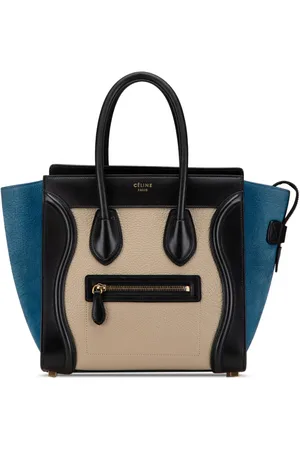 Céline Mikro Tricolor Luggage håndtaske fra 2015