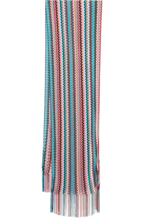 Missoni Tørklæde med zigzagmønster