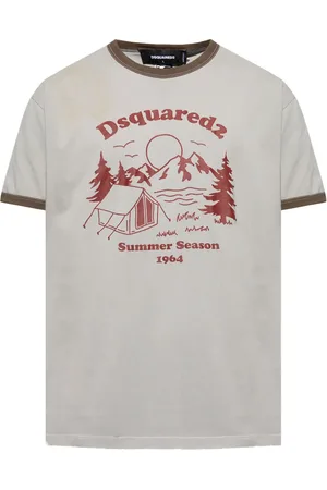 Dsquared2 T-shirt med grafisk tryk