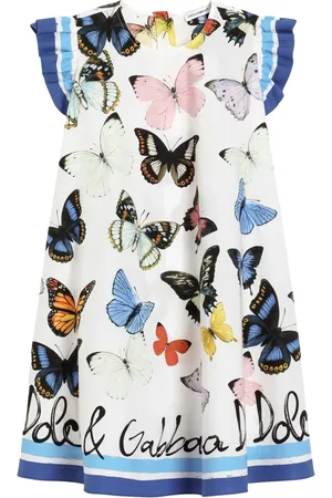 Dolce & Gabbana Kjole med sommerfugletryk