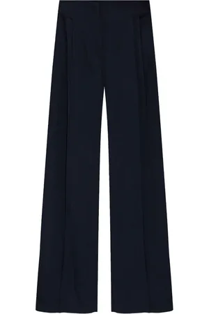 Emporio Armani Palazzo-bukser med plisseret detalje