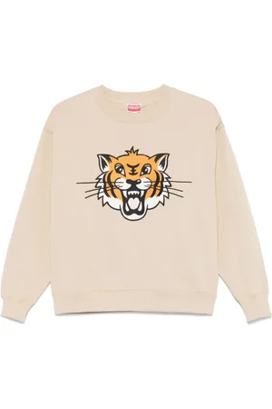 Kenzo Sweatshirt med Happy Tiger-broderi