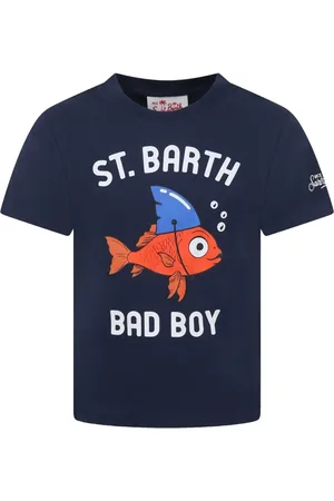 MC2 SAINT BARTH T-shirt med Bad Boy-tryk