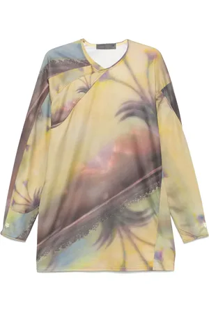 Kiko Kostadinov X Fox T-shirt med lange ærmer