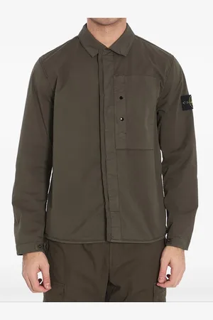 Stone Island Twill-vævet skjorte