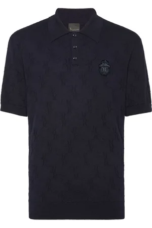 BILLIONAIRE Polo med våbenskjold-applikation