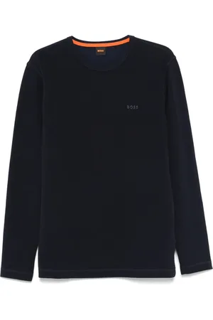 HUGO BOSS Sweater med logobroderi