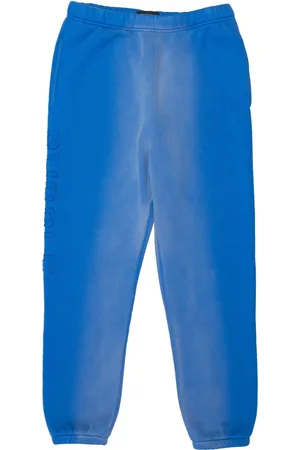 Purple Brand Blegede joggingbukser med logoapplikation