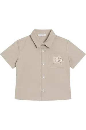 Dolce & Gabbana Skjorte med DG-broderi