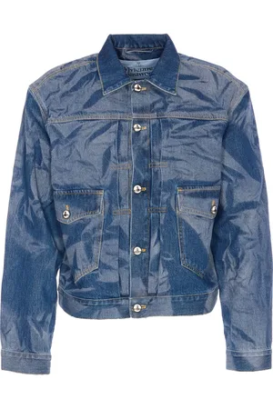 Vivienne Westwood Denimjakke med krøllet design