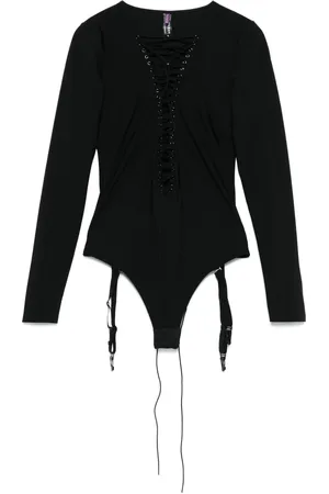 MAISON CLOSE Bodysuit med seledetalje