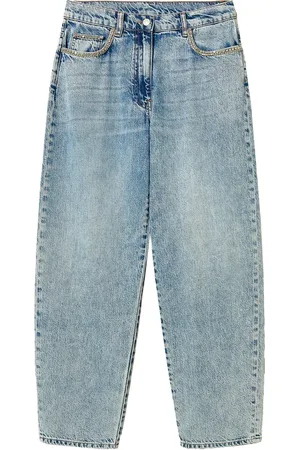 Twin-Set Jeans med rhinstenudsmykning og smalle ben