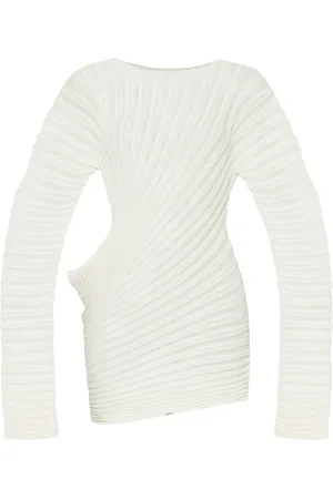 Issey Miyake Plisseret top
