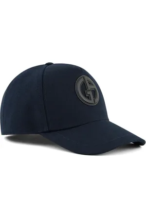 Giorgio Armani Baseballkasket med logoapplikation