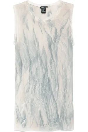AVANT TOI Tanktop med marmormønster