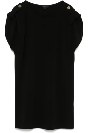 FAY T-shirt med rund hals