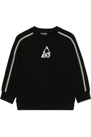 Emporio Armani Sweatshirt med logostempel