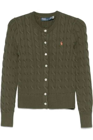 Ralph Lauren Cardigan med Polo Pony-broderi