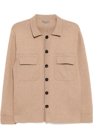 N.PEAL Cropped cardigan med knapper