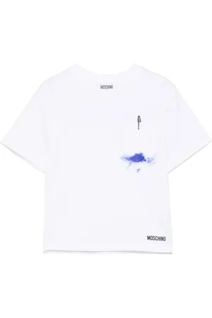 Moschino T-shirt med blyant-tryk