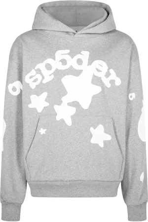 Sp5der Beluga Grey hættetrøje