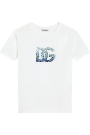 Dolce & Gabbana T-shirt med logo-nitte
