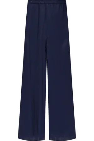 Emporio Armani Palazzo-bukser i jacquard