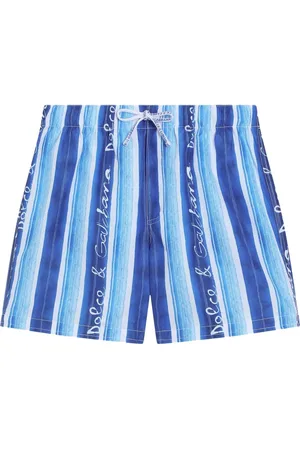 Dolce & Gabbana Stribede badeshorts